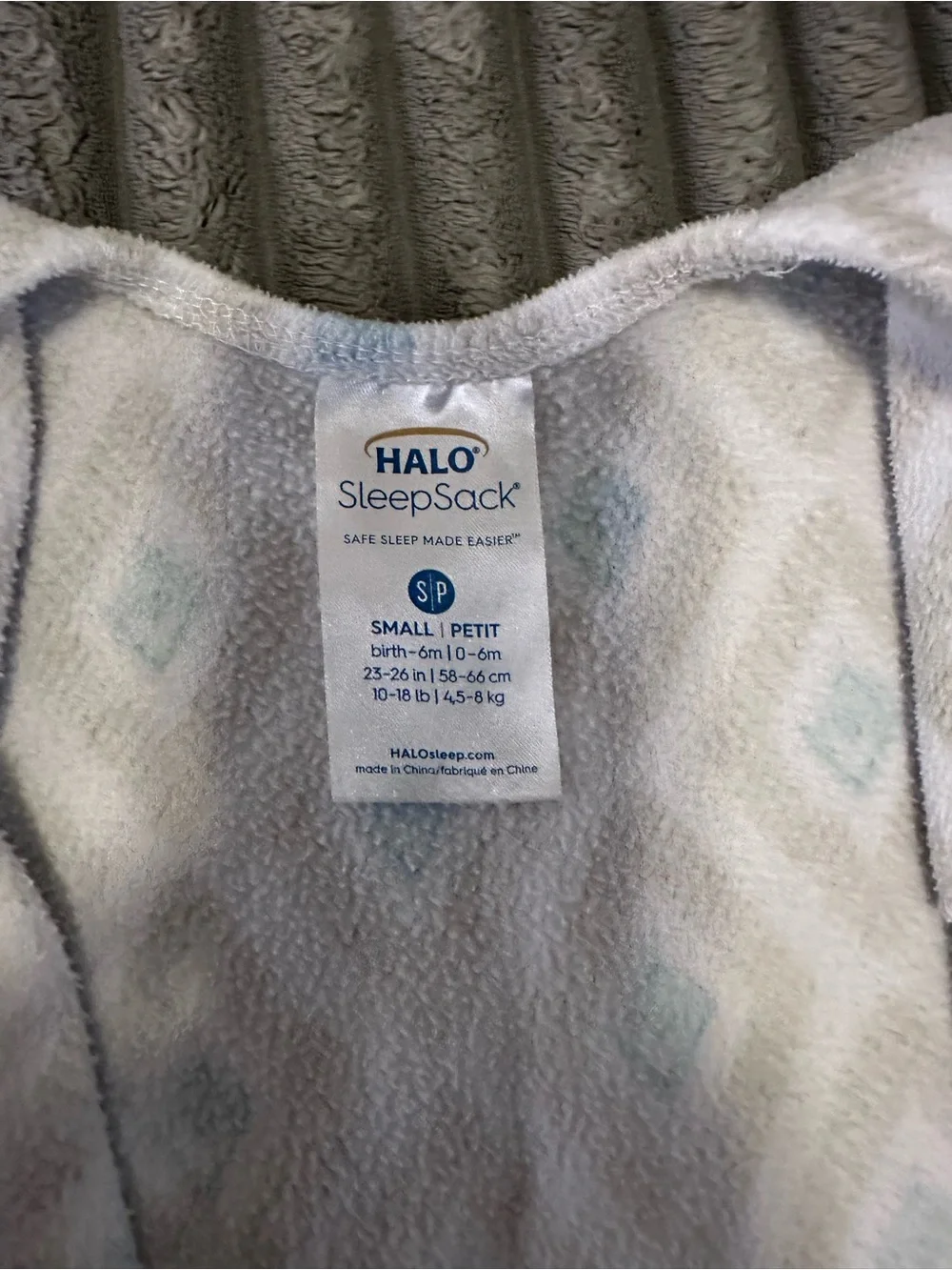 Halo Micro Fleece Sleep Sack